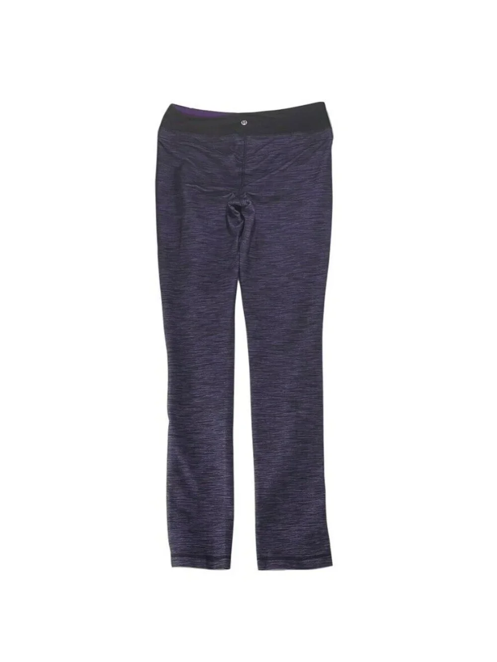 Lululemon Athletica Purple & Black Heathered Leggings